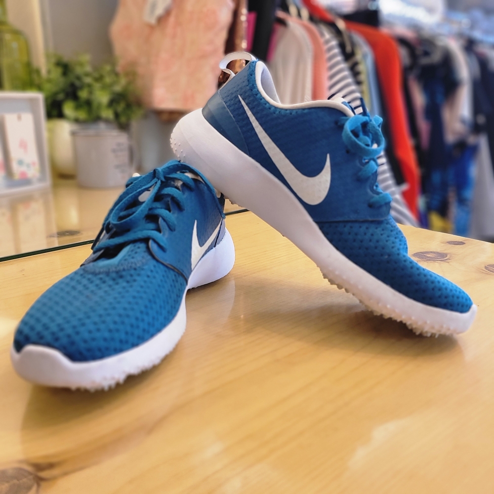 Nike Roshe G Spikeless Golf Shoes Racer Blue/Pure Platinum/White - FW20 Women